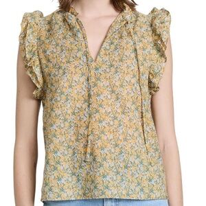 Floral Yellow Top Steve Madden